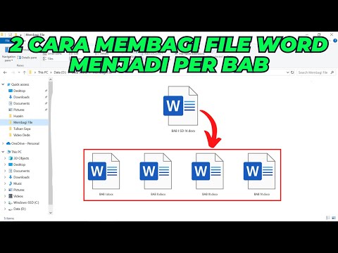 Rahasia Cara Membagi Word Menjadi 4 Bagian Secara Otomatis Yang Jarang Diketahui Orang