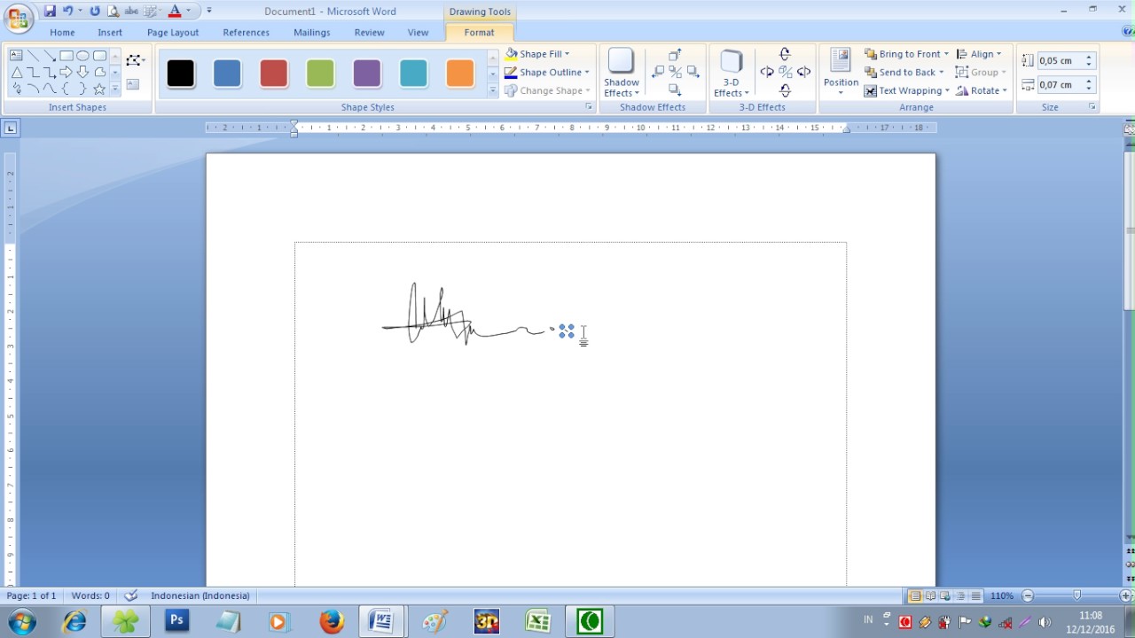 Panduan Lengkap Cara Mudah Membuat Tanda Tangan di Word - LKomBis